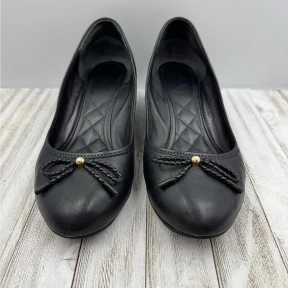 Cole Haan Black Leather Shoes - Picture 3 of 10